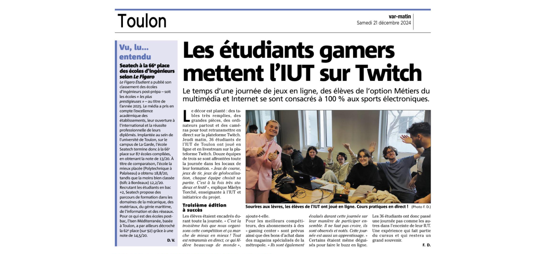 Article MMI Lan